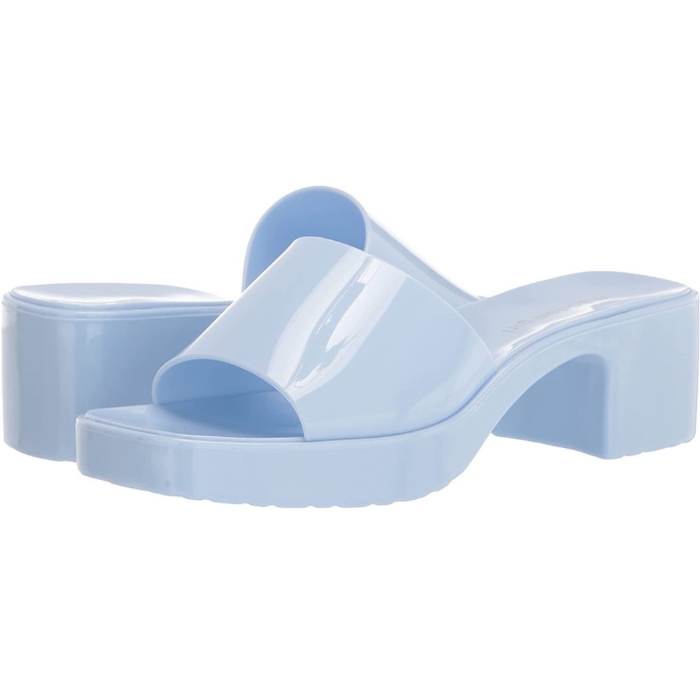 NIB Madden Girl Jelly Sandals in Palacee Blue